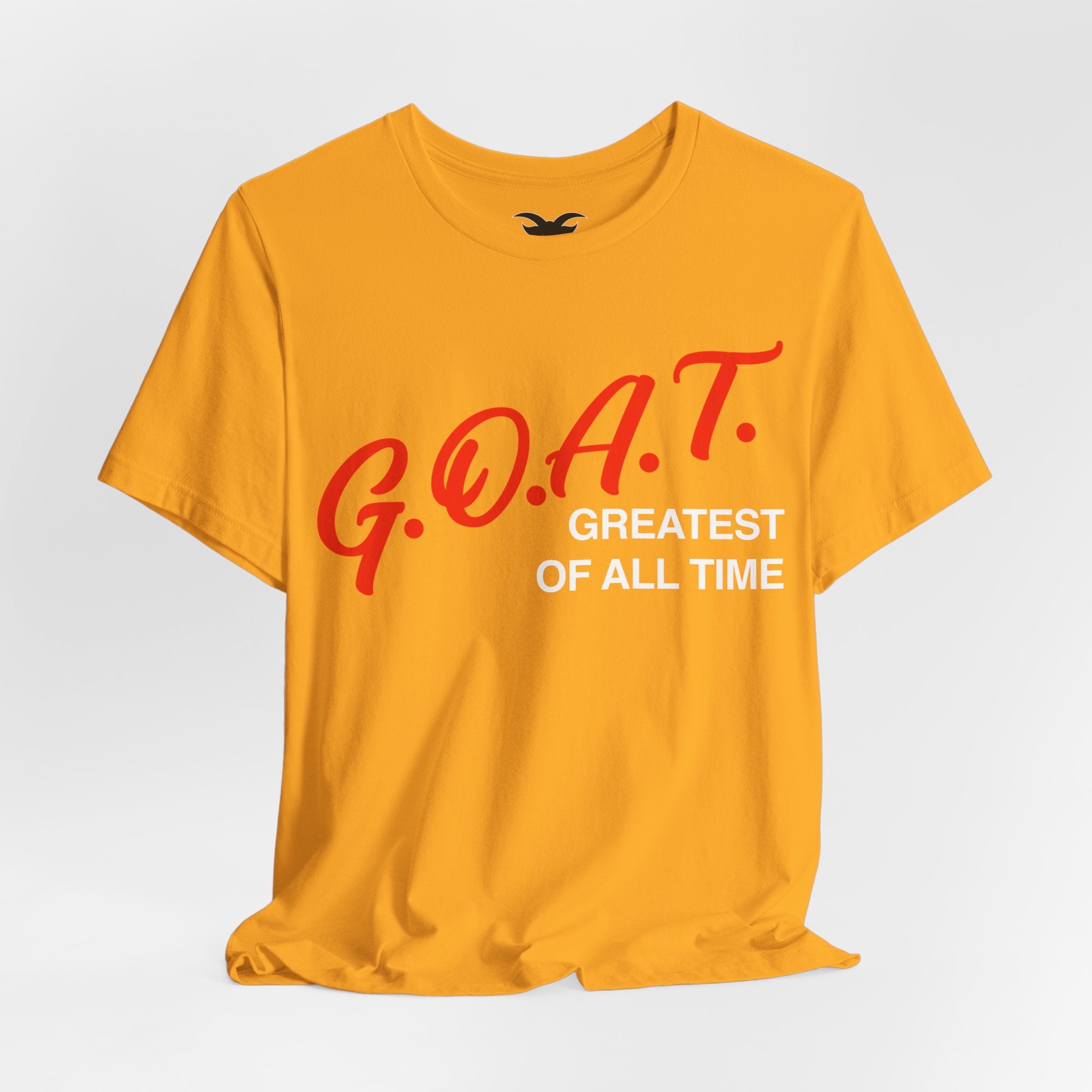 G.O.A.T. Greatest Of All Time Vintage T-Shirt | Retro Athletic Typography | Unisex Tee