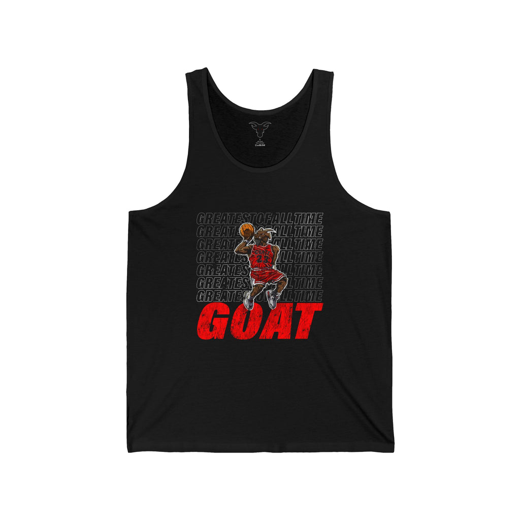 GOATMAN 23 Dunk Contest Character Unisex Tank Top | Jersey Tank | Athletic Streetwear