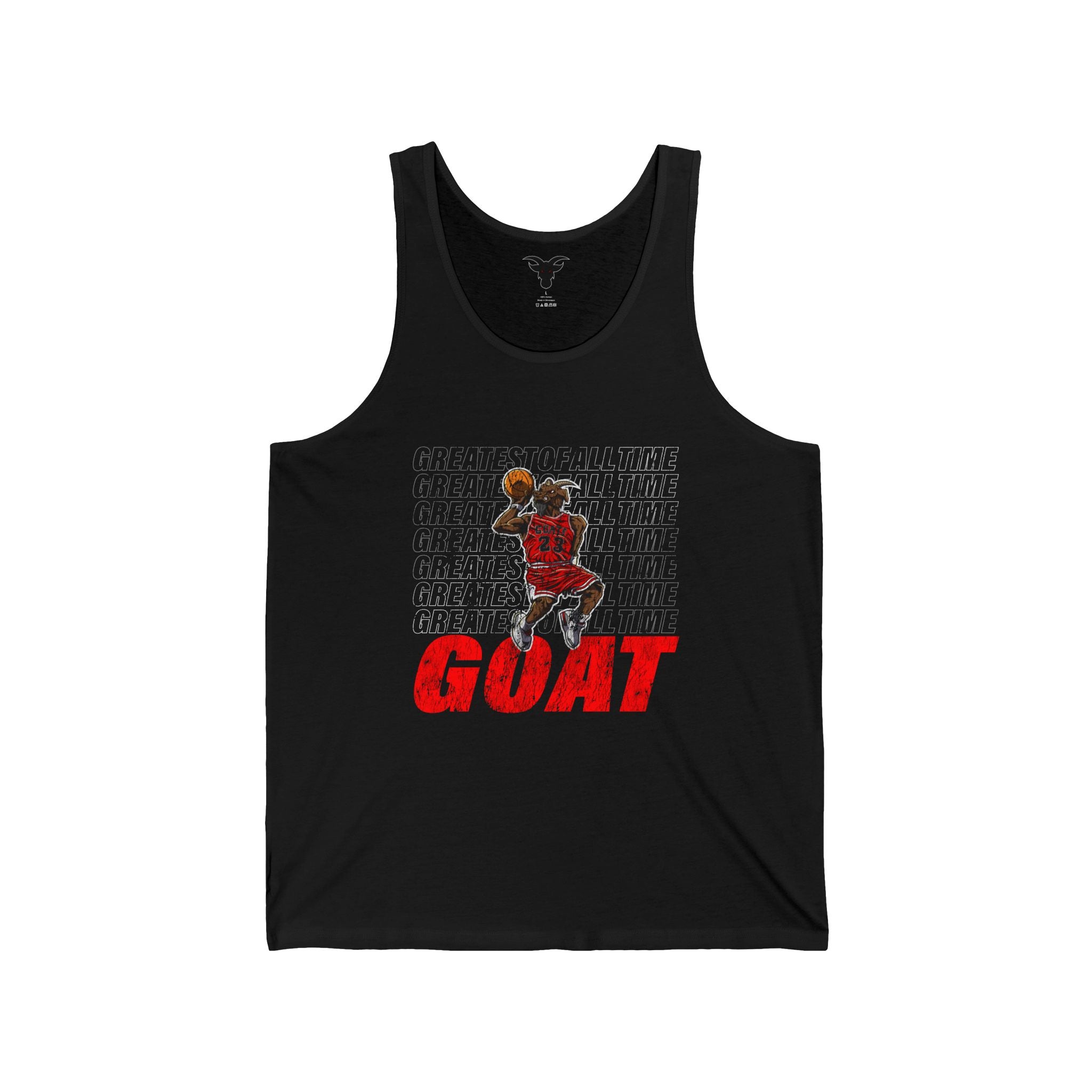 GOATMAN 23 Dunk Contest Character Unisex Tank Top | Jersey Tank | Athletic Streetwear