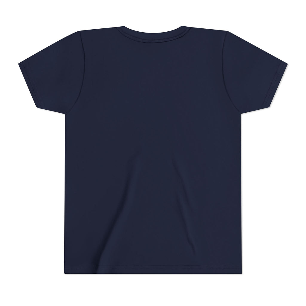 GOAT Horns Youth T-Shirt | Minimalist Icon Design | Kids Subtle Brand Tee | Ages 6-14