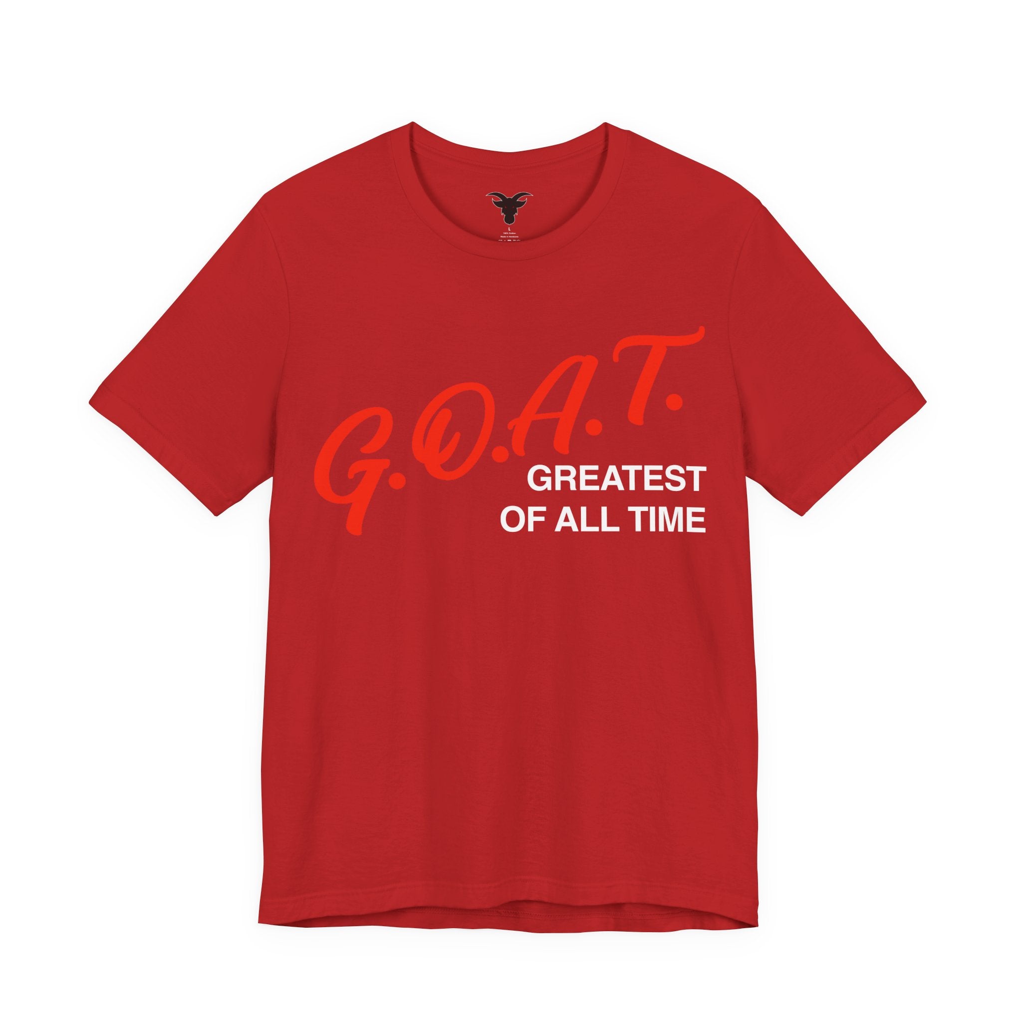 G.O.A.T. Greatest Of All Time Vintage T-Shirt | Retro Athletic Typography | Unisex Tee