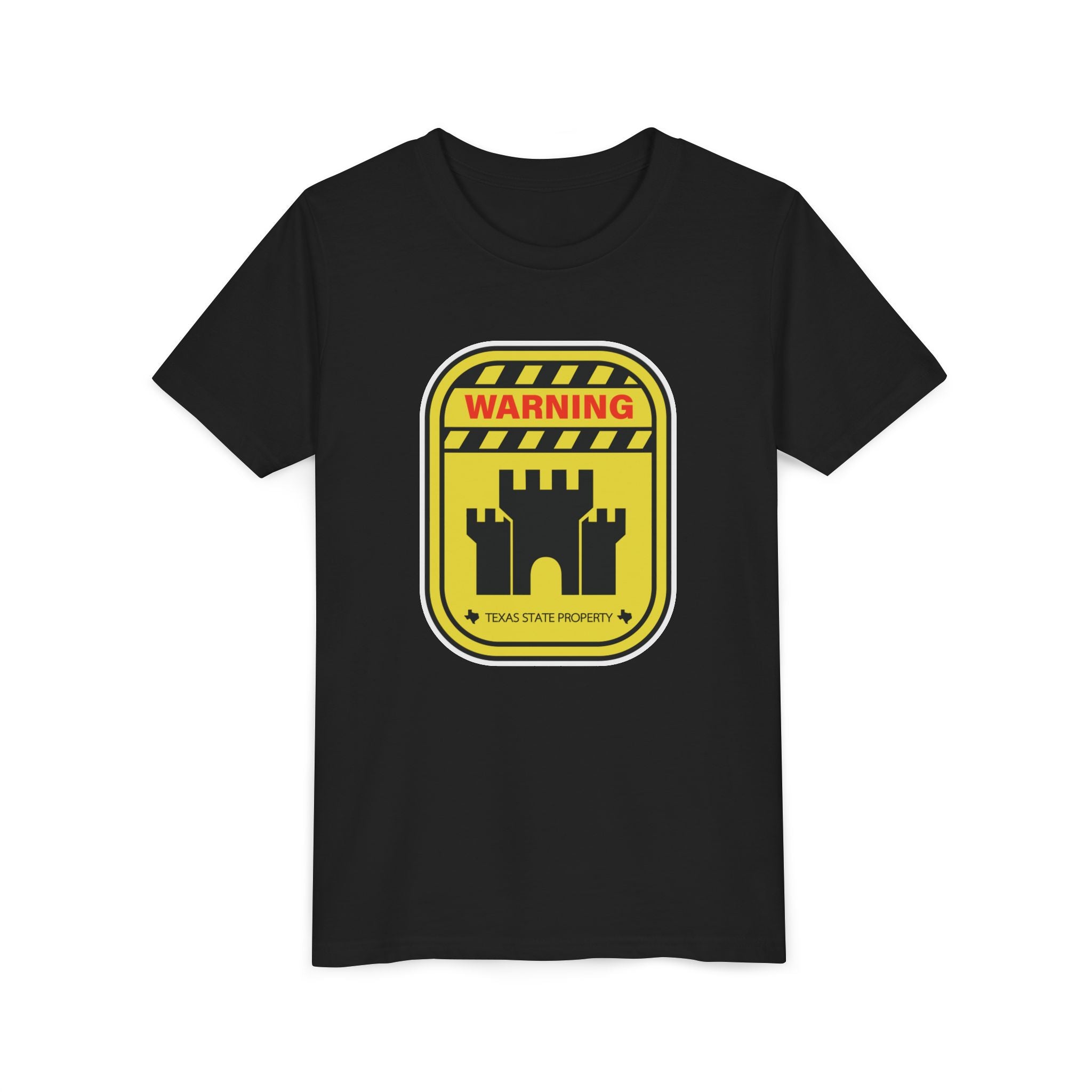 The Warning Castle Youth Tee | The 210 Collection