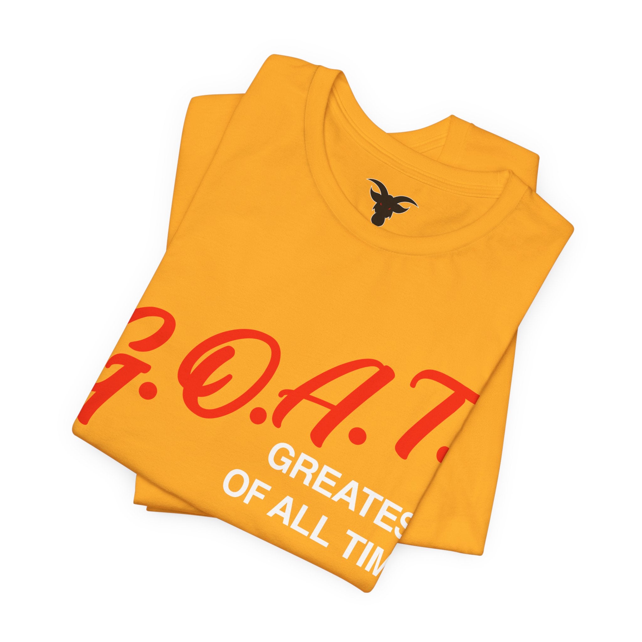 G.O.A.T. Greatest Of All Time Vintage T-Shirt | Retro Athletic Typography | Unisex Tee