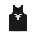 GOAT Horns Tank Top | Minimalist Icon Design | Subtle Athletic Tank