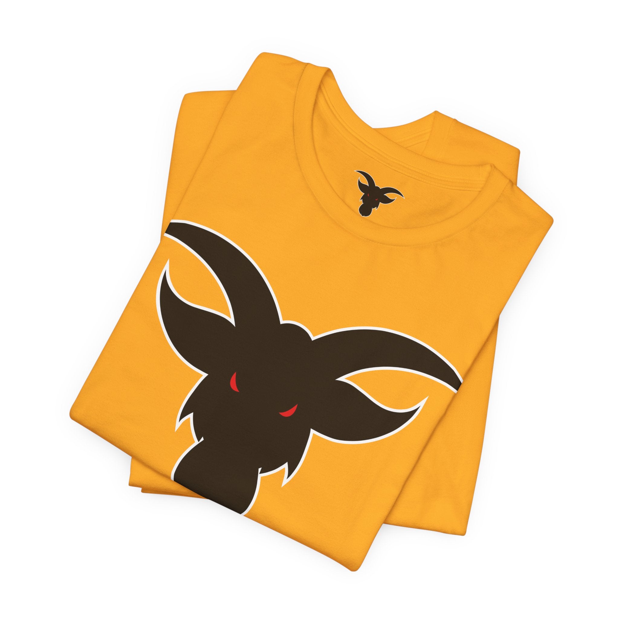 GOAT Black Silhouette Logo T-Shirt | Minimalist Greatest Of All Time Icon | Unisex Athletic Tee