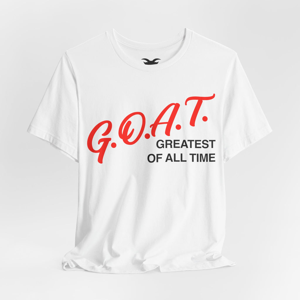 G.O.A.T. Greatest Of All Time Vintage T-Shirt | Retro Athletic Typography | Unisex Tee