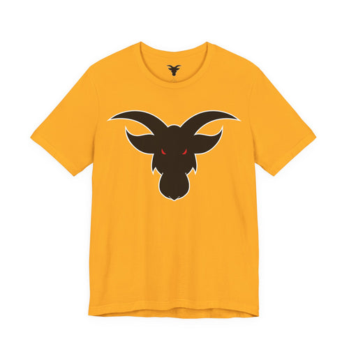 GOAT Black Silhouette Logo T-Shirt | Minimalist Greatest Of All Time Icon | Unisex Athletic Tee