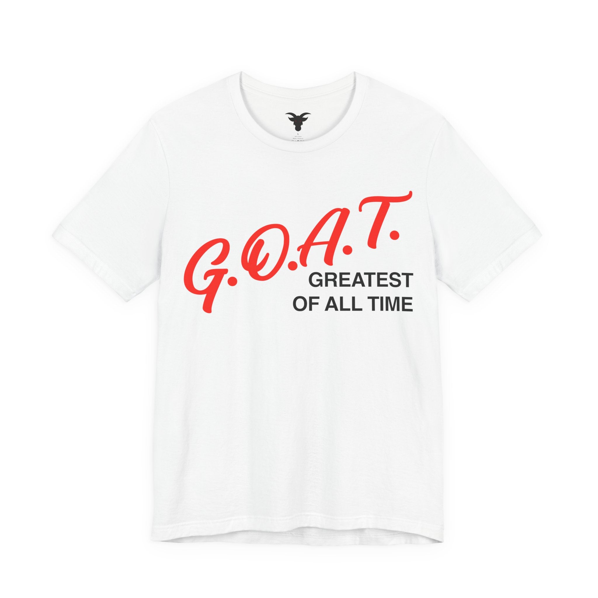 G.O.A.T. Greatest Of All Time Vintage T-Shirt | Retro Athletic Typography | Unisex Tee