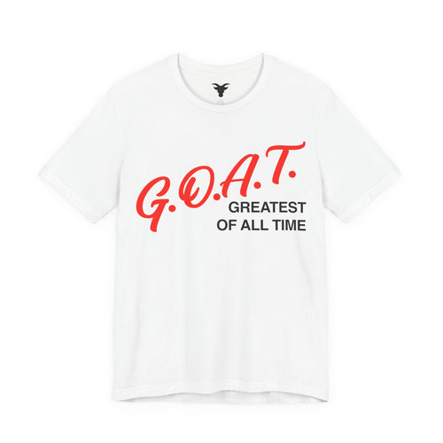 G.O.A.T. Greatest Of All Time Vintage T-Shirt | Retro Athletic Typography | Unisex Tee