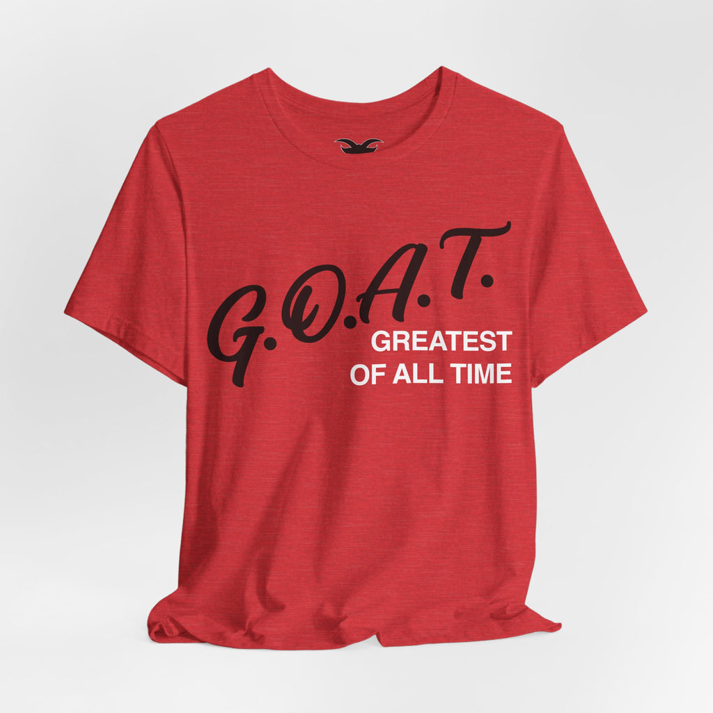 G.O.A.T. Greatest Of All Time Vintage T-Shirt | Retro Athletic Typography | Unisex Tee
