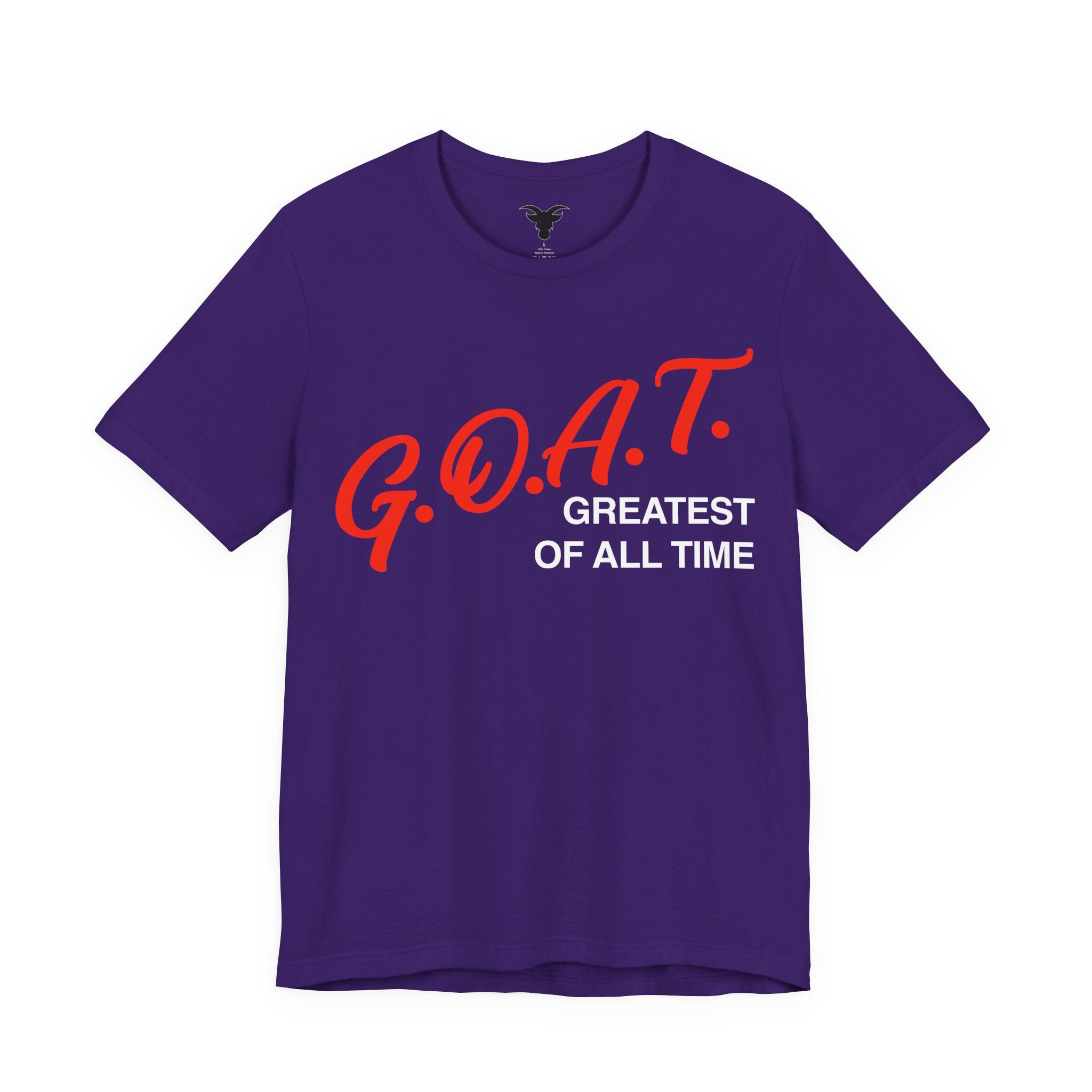 G.O.A.T. Greatest Of All Time Vintage T-Shirt | Retro Athletic Typography | Unisex Tee
