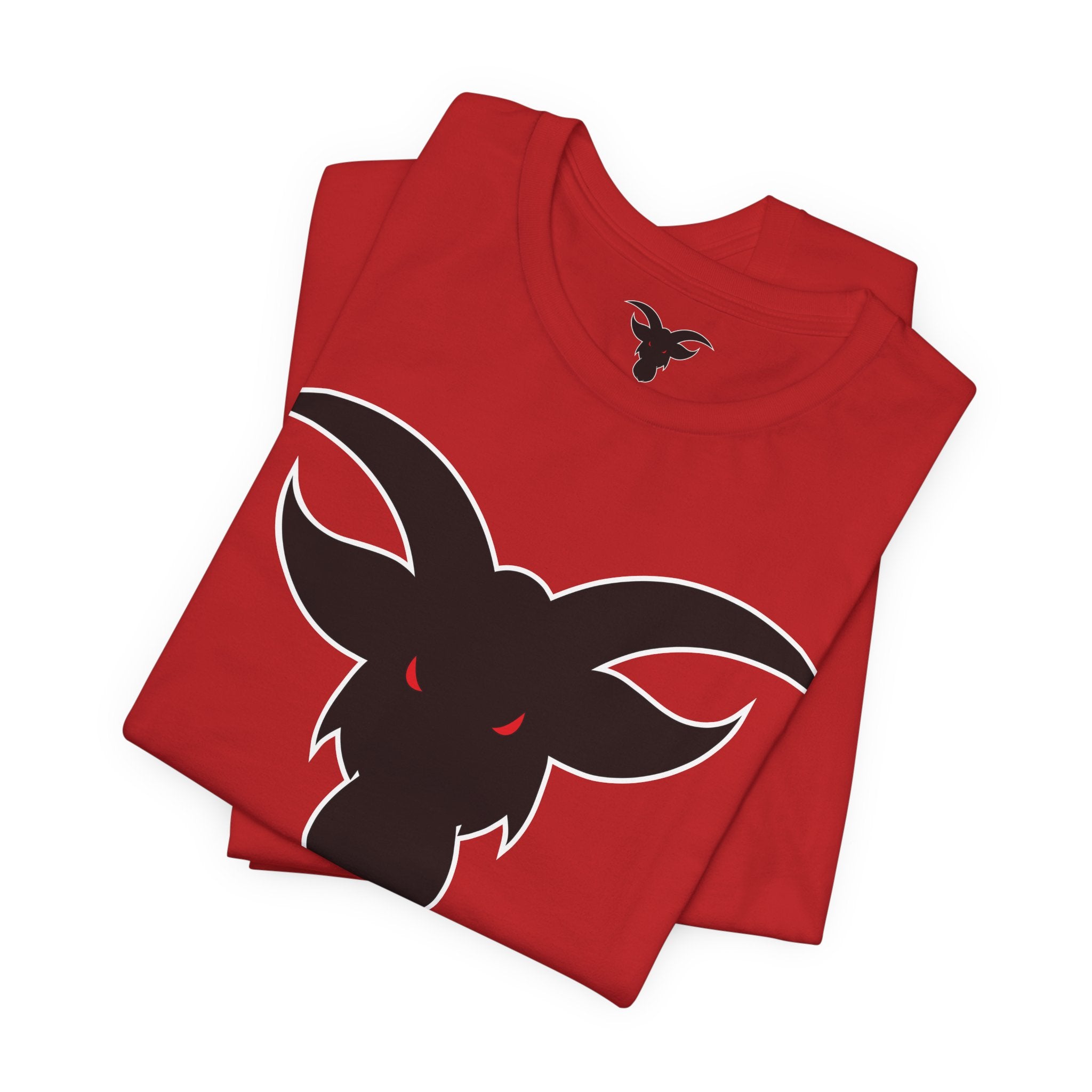GOAT Black Silhouette Logo T-Shirt | Minimalist Greatest Of All Time Icon | Unisex Athletic Tee