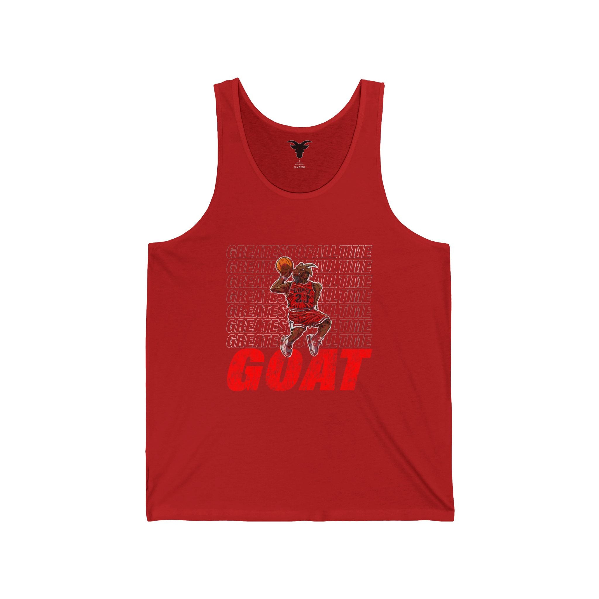 GOATMAN 23 Dunk Contest Character Unisex Tank Top | Jersey Tank | Athletic Streetwear